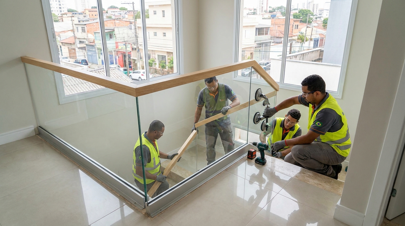 Guarda Corpo no Alto, Piracicaba‑SP